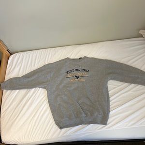 Crable Sportswear. West Virginia Mountaineers Crewneck Sweater.
